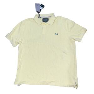 Rodd & Gunn Light Yellow golf Polo Shirt XXL